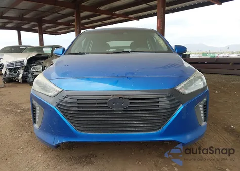 2018 Hyundai Ioniq Hybrid Sel from USA, damaged, VIN KMHC75LC0JU072916